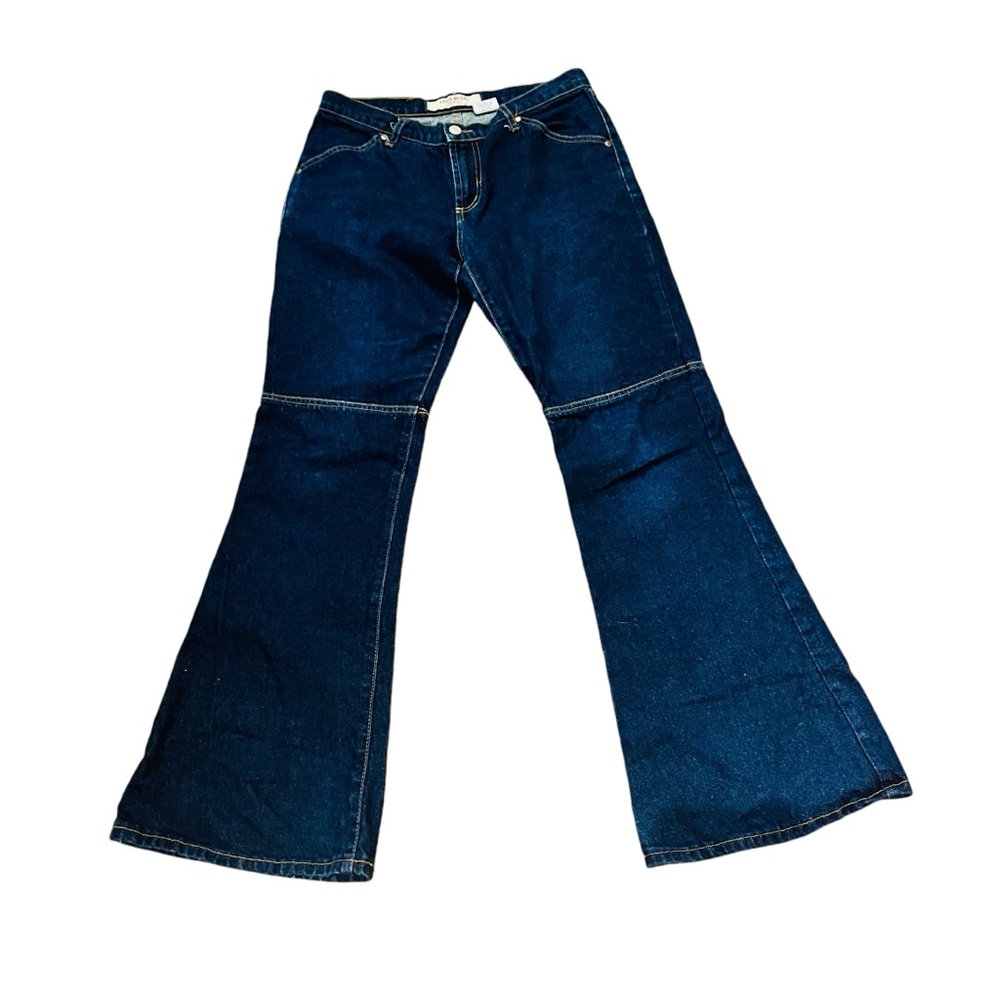 90’s/ Y2K Paris Blues Dark Wash Low Rise Flares.